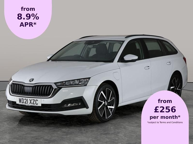 White Used 2021 Skoda Octavia SE Technology Estate | £16,565 (Fair price) - Image 1/2