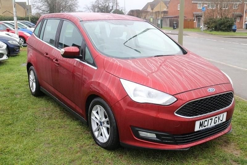 Red Used 2017 Ford C-MAX Zetec MPV | £7,995 (Fair price) - Image 1/4