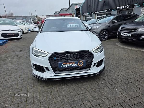 Used Audi RS3 400 HP (294 kW) 2019 White Sedan