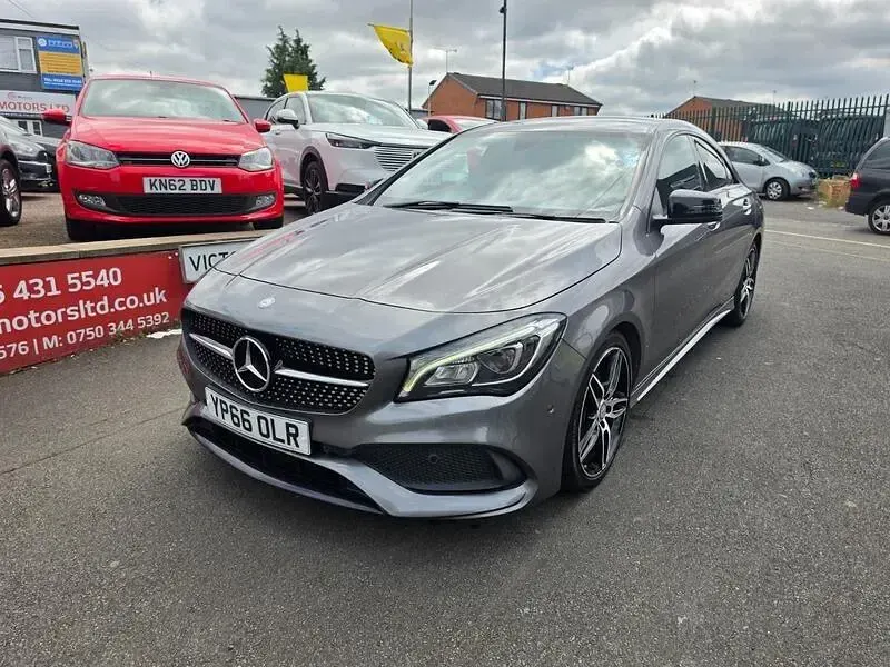 Used Mercedes CLA220 AMG line 177 HP (130 kW) 2016 Grey Sedan