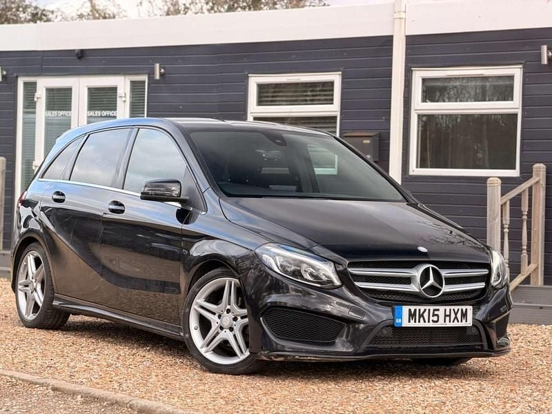 Used Mercedes B180 AMG Line Premium 109 HP (80 kW) 2015 Black MPV