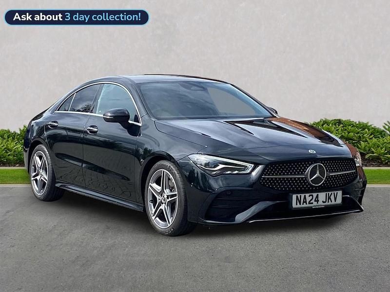 Black Used 2024 Mercedes CLA180 Executive Sedan | £27,799 (A bit pricey) - Image 1/4