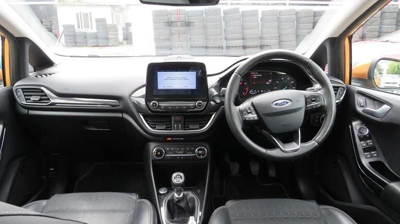 Used Ford Fiesta Active X 2018 Yellow Hatchback