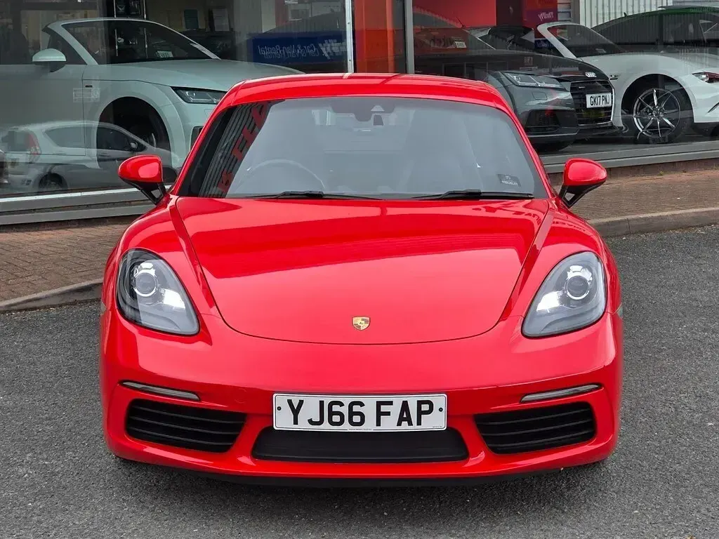 Used Porsche Cayman 2016 Red Coupe
