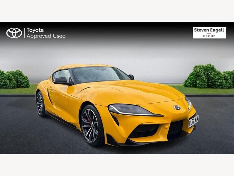 Yellow Used 2022 Toyota Supra Coupe | £37,995 (Fair price) - Image 1/3
