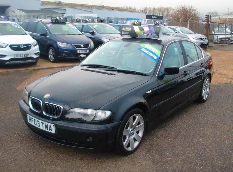 Used BMW 330 204 HP (150 kW) 2003 Black Sedan