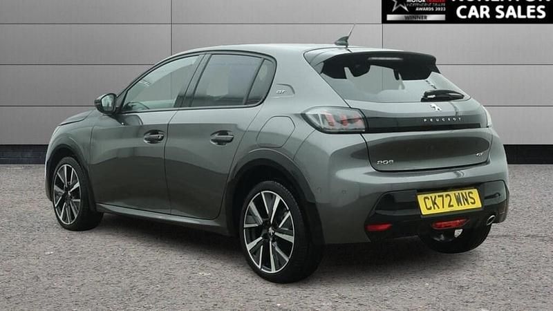Used Peugeot 208 GT 100 HP (73 kW) 2022 Grey Hatchback