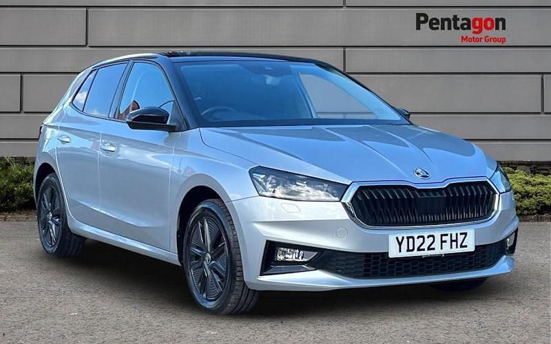 Silver Used 2022 Skoda Fabia Colour Edition Hatchback | £13,290 (Fair price) - Image 1/4