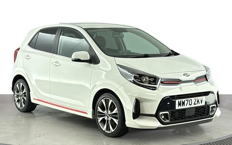 Begagnad Kia Picanto GT-Line 101 HK (74 kW) 2021 Vit Halvkombi