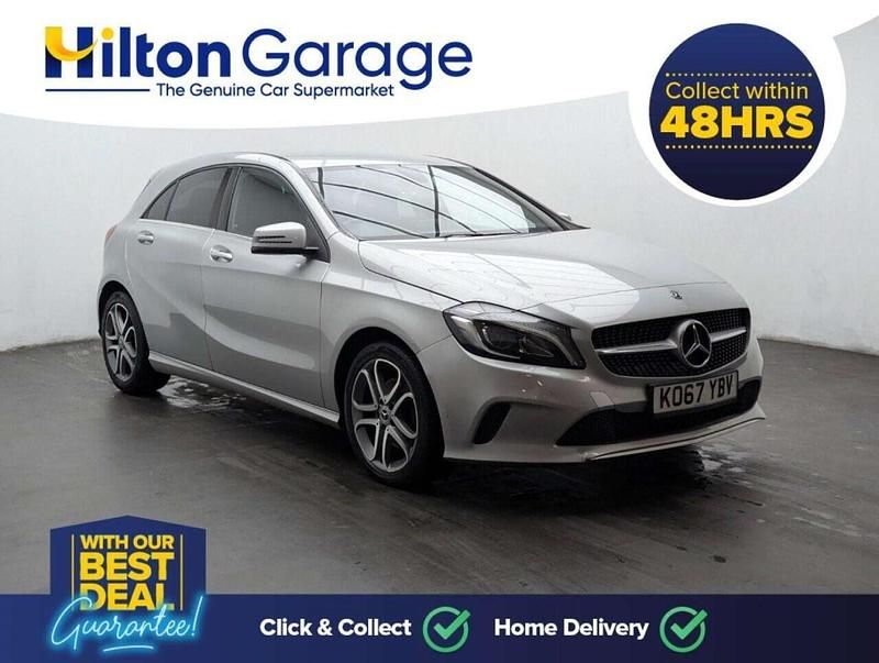 Used Mercedes A180 Sport Edition 122 HP (89 kW) 2018 Silver Hatchback