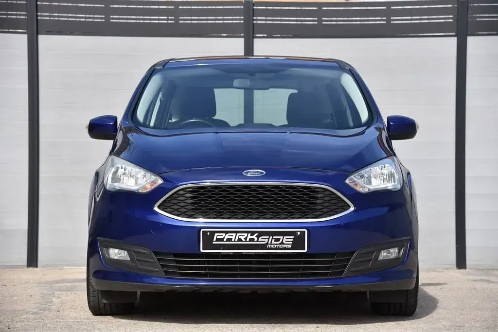 Used Ford Grand C-Max Zetec 125 HP (91 kW) 2018 Blue MPV