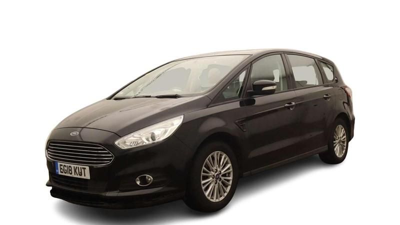 Used Ford S-MAX Zetec 150 HP (110 kW) 2018 Black MPV