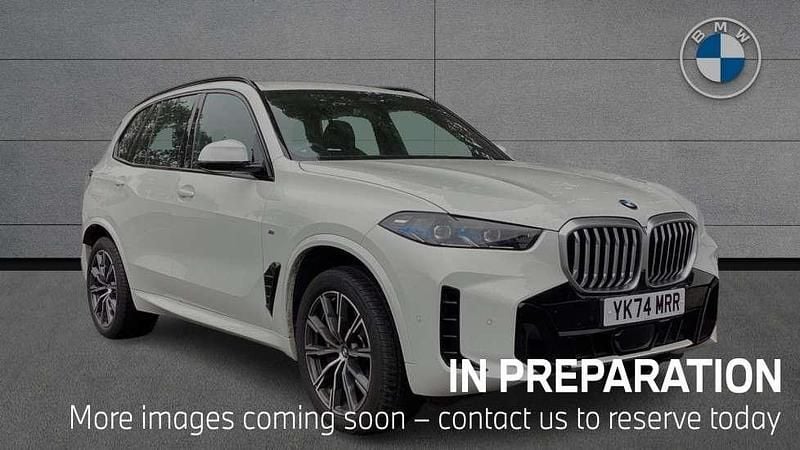 White Used 2025 BMW X5 M Sport SUV | £57,491 (Fair price) - Image 1/4