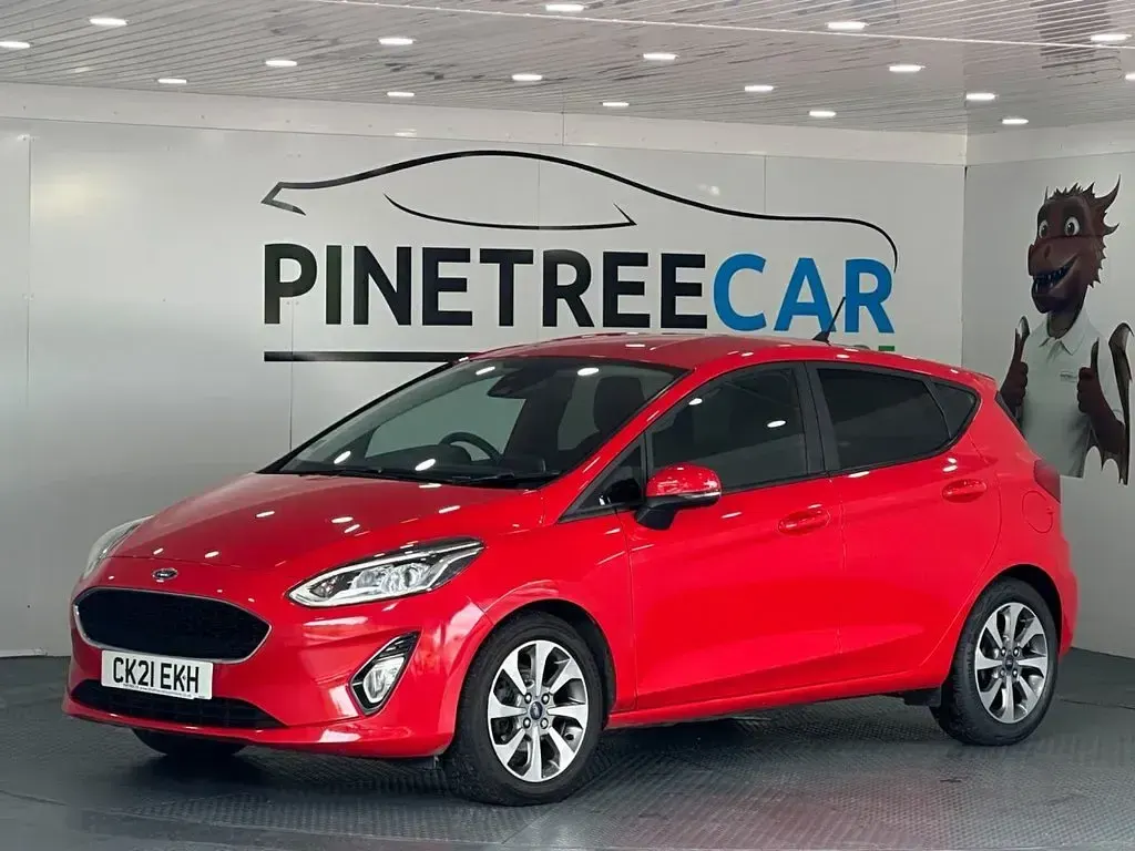 Used Ford Fiesta Trend 125 HP (91 kW) 2021 Red Hatchback