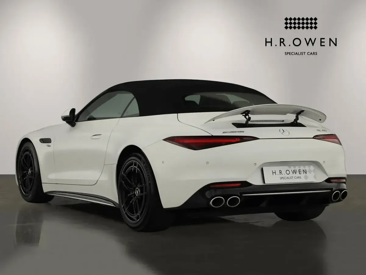 Used Mercedes SL43 AMG Premium Plus 2023 White Cabriolet