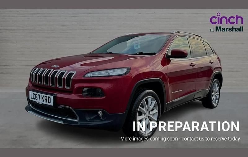 Used Jeep Cherokee Limited 196 HP (144 kW) 2017 Red SUV