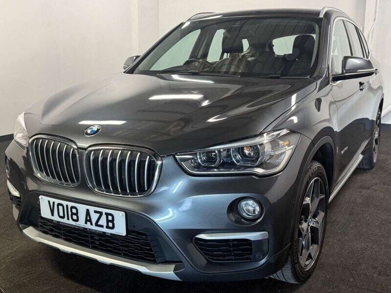 Grey Used 2018 BMW X1 xLine SUV | £13,215 (Fair price) - Image 1/4