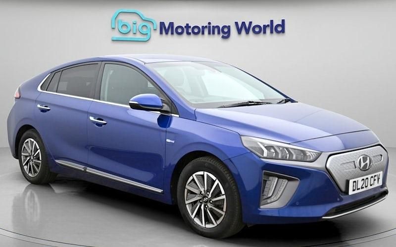 Used Hyundai Ioniq Premium SE 100 kW (136 HP) 2020 Blue Hatchback