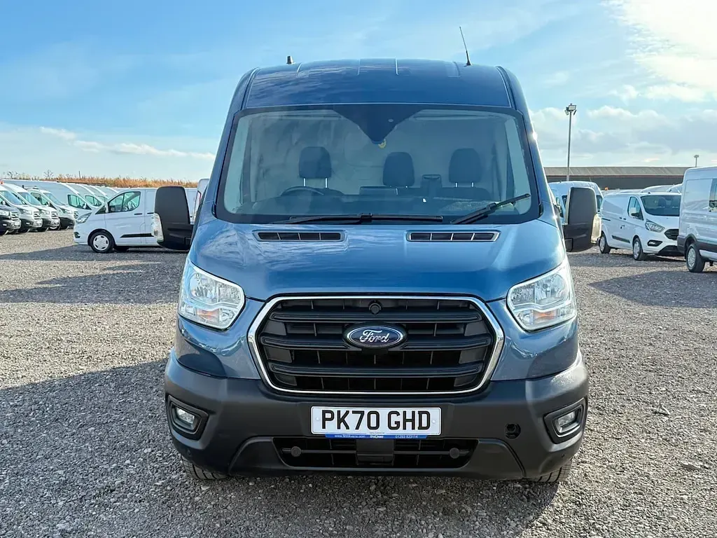 Used Ford Transit Trend 130 HP (95 kW) 2020 Blue Van