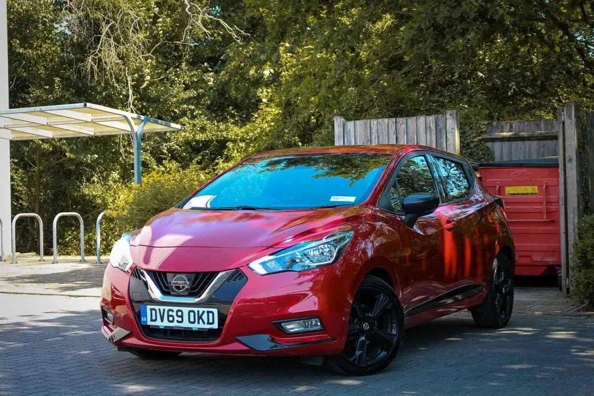 Used Nissan Micra 2019 Red Hatchback