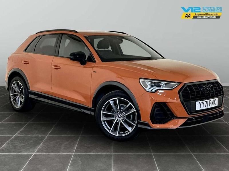 Orange Used 2021 Audi Q3 Black Edition SUV | £24,295 (Good price) - Image 1/2