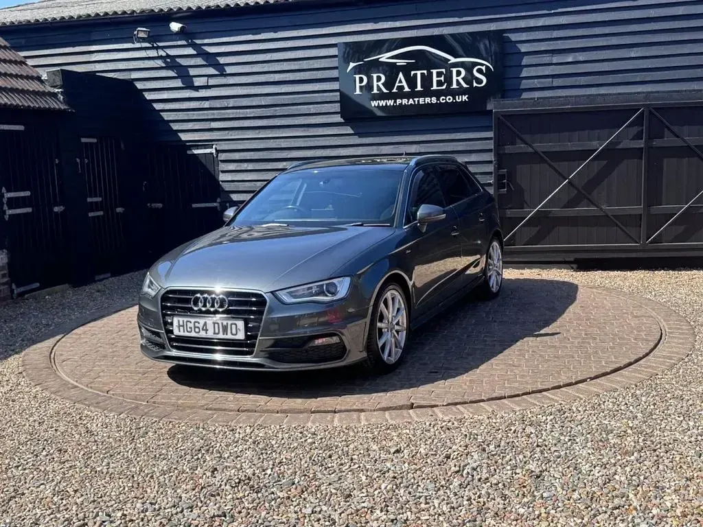 Used Audi A3 S-Line 2014 Grey Hatchback