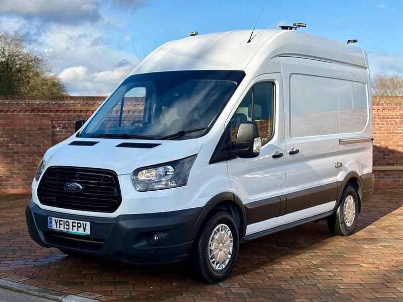 Used Ford Transit 130 HP (95 kW) 2019 White Van