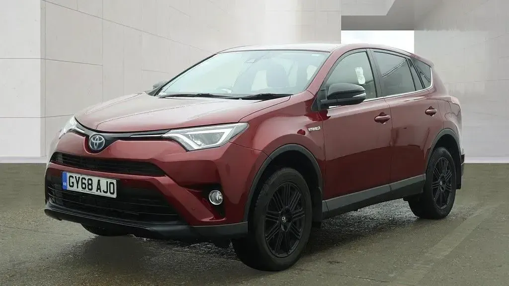 Used Toyota RAV4 Hybrid 2018 Red SUV