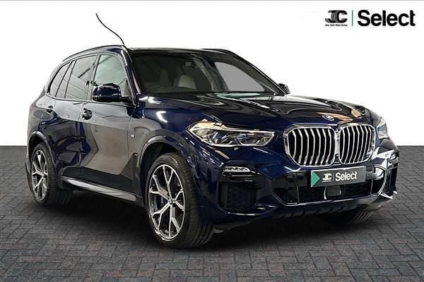 Blue Used 2019 BMW X5 M Sport SUV | £37,200 (Fair price) - Image 1/4