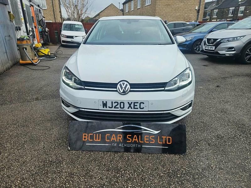 Used VW Golf VII Edition 150 HP (110 kW) 2020 White Hatchback