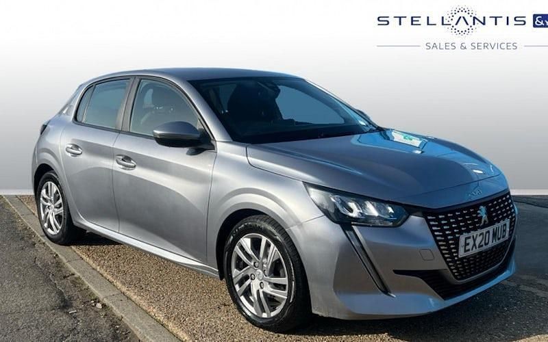 Used Peugeot 208 Active 75 HP (55 kW) 2020 Grey Hatchback