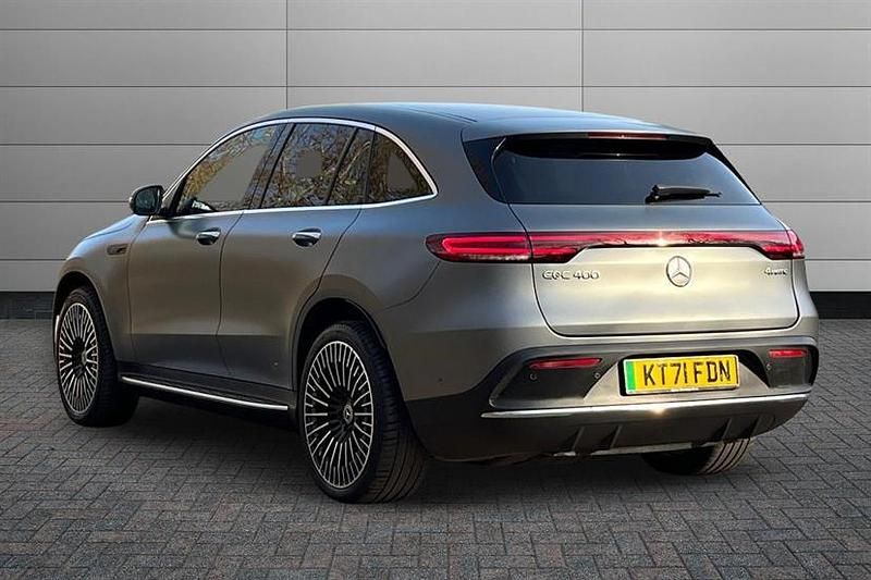 Used Mercedes EQC400 AMG Line Premium 300 kW (408 HP) 2021 Selenite grey SUV