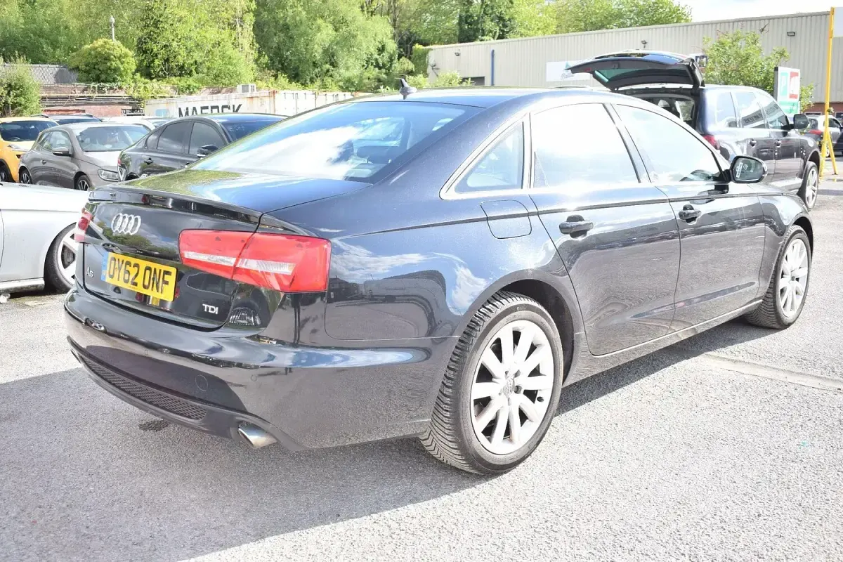 Used Audi A6 2012 Black Sedan