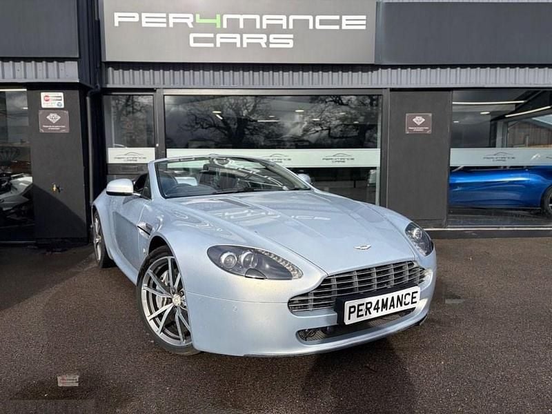 Used Aston Martin V8 Vantage 420 HP (308 kW) 2010 Silver Cabriolet