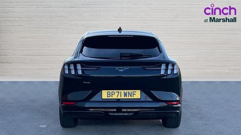 Used Ford Mustang Mach-E Standard Range 197 kW (269 HP) 2022 Black SUV