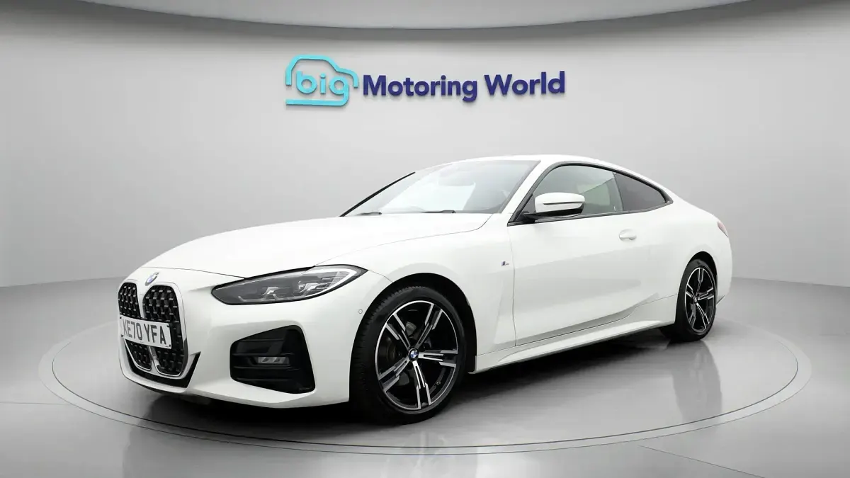 Used BMW 420 M Sport 184 HP (135 kW) 2020 White Coupe