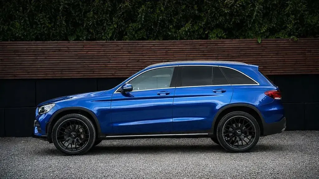 Used Mercedes GLC300 AMG Line Premium Plus 2019 Blue SUV