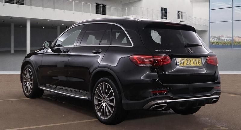 Used Mercedes GLC300 AMG line 2020 Black Estate
