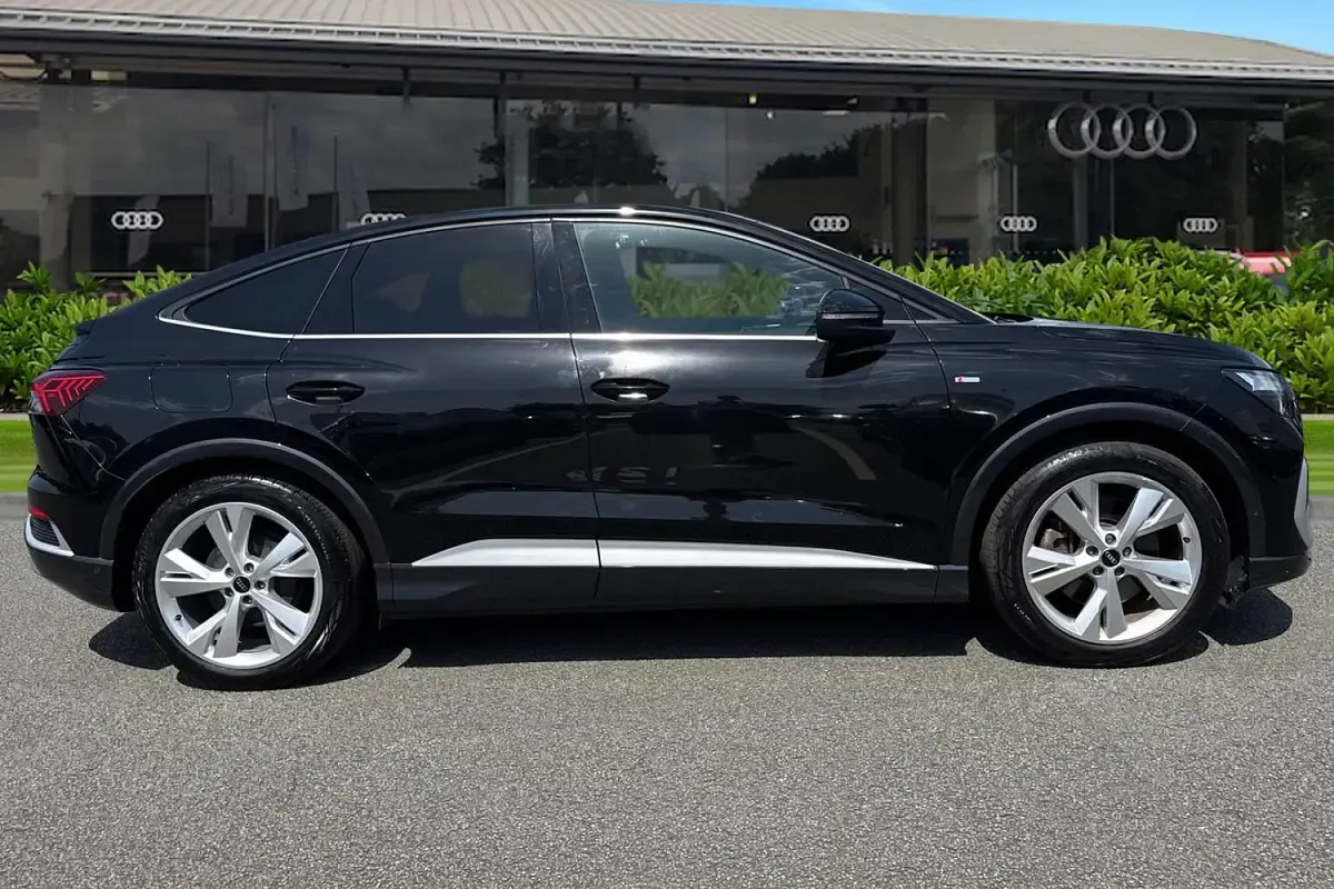 Used Audi Q4 Sportback e-tron S-Line 82 kW (112 HP) 2022 Black SUV
