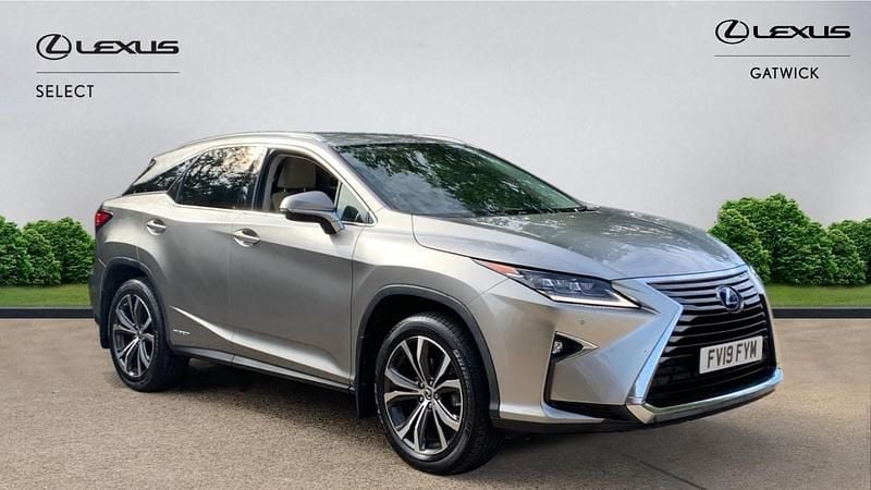 Silver Used 2019 Lexus RX450h Luxury Line SUV | £26,981 (Good price) - Image 1/4