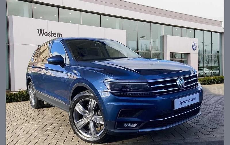 Used VW Tiguan Allspace SEL 150 HP (110 kW) 2018 Blue SUV