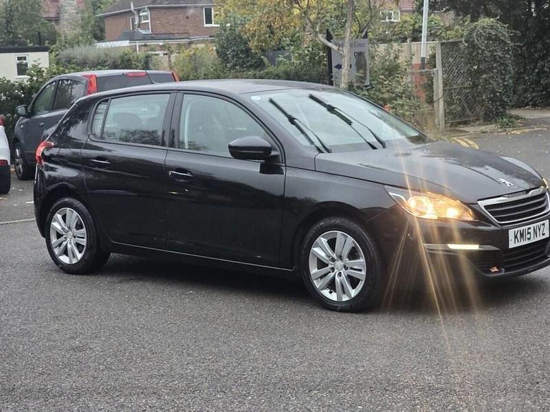 Black Used 2015 Peugeot 308 Active Hatchback | £3,695 (Fair price) - Image 1/4