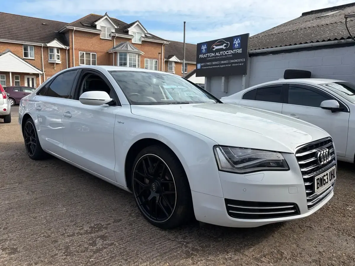 Used Audi A8 2025 White Sedan
