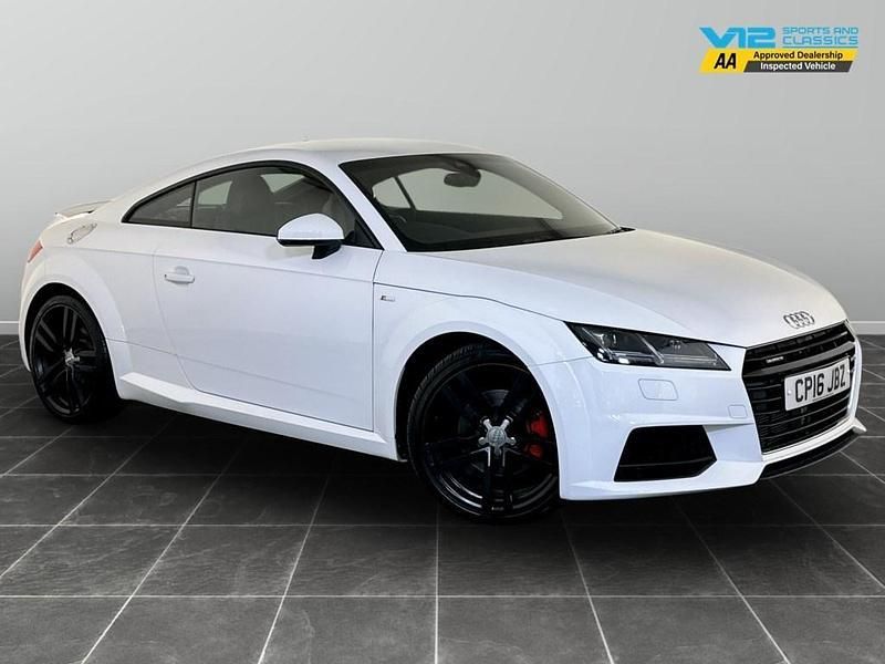 White Used 2016 Audi TT S-Line Coupe | £13,595 (Good price) - Image 1/2