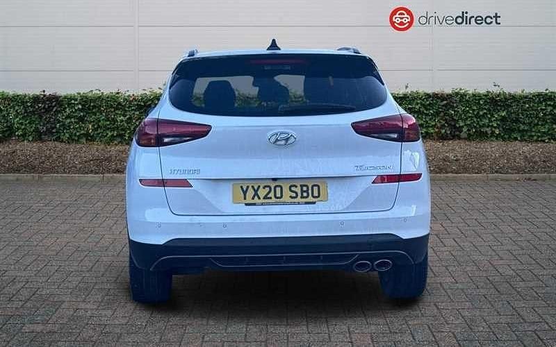 Used Hyundai Tucson N Line 177 HP (130 kW) 2020 White SUV