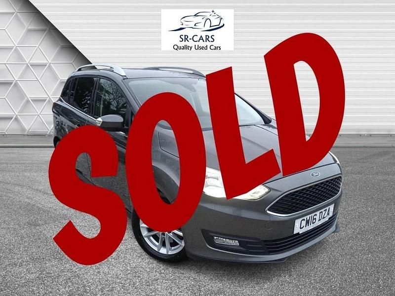Grey Used 2016 Ford Grand C-Max Zetec MPV | £8,995 (Fair price) - Image 1/4