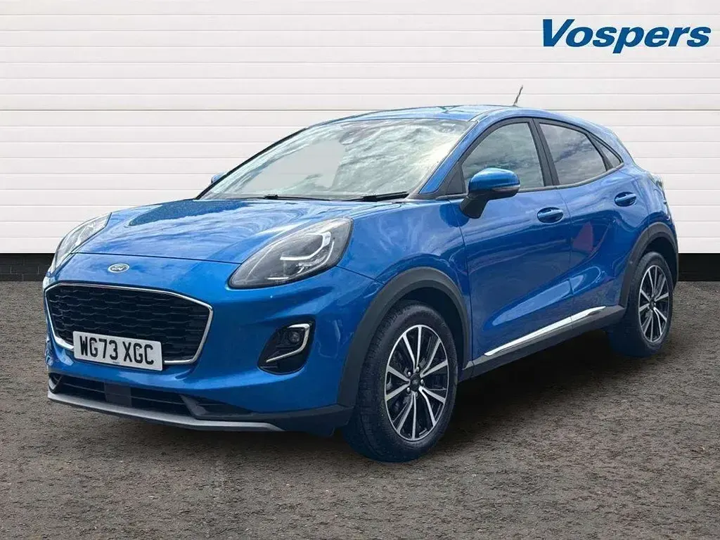 Used Ford Puma Titanium 125 HP (91 kW) 2024 Blue SUV