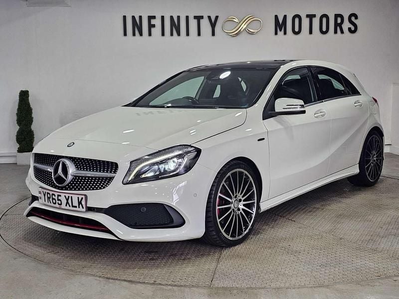 Used Mercedes A250 Premium 2015 White Hatchback