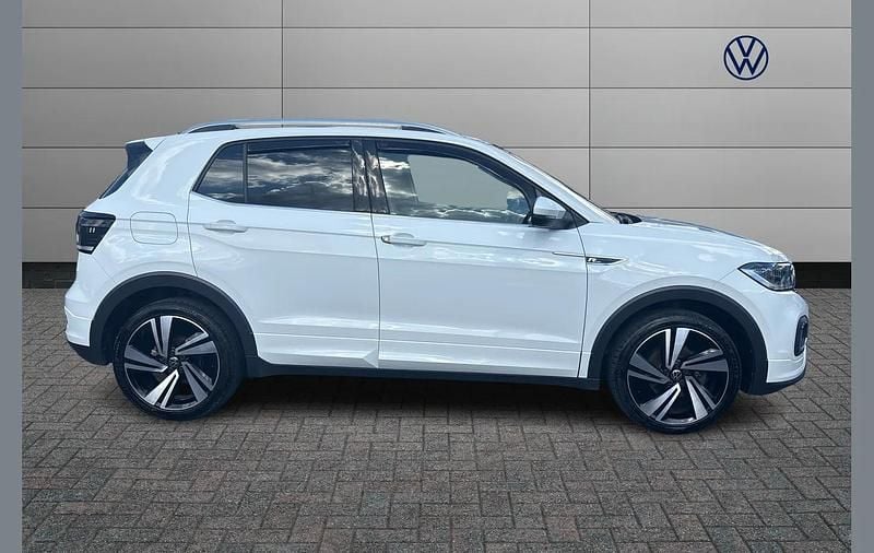 Used VW T-Cross R-line 110 HP (80 kW) 2022 White SUV