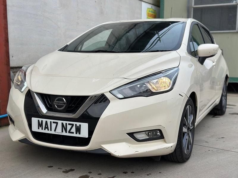 Used Nissan Micra N-Connecta 2017 White Hatchback